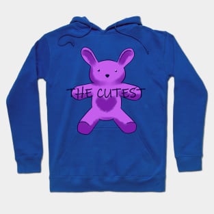 The cutest bunny dark purple Hoodie